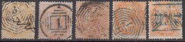 Shades Varities Two Annas, 1856 No Wmk 2as  British East India Used, Catalog £190 + - Burma (...-1947)