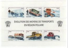 TAAF / S/S / Evolution Of Transport - Unused Stamps