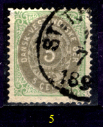 Antille-Danesi-F018 - 1873-79: Yvert & Tellier N. 8 - Privo Di Difetti Occulti - - Denmark (West Indies)