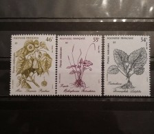 French Polynesia, 1987, Mi: 485/87 (MNH) - Geneeskrachtige Planten