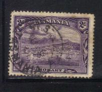 T1907 - TASMANIA 2 Pence Wmk TAS Used - Oblitérés