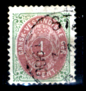 Antille-Danesi-F045 - 1873-79: Yvert & Tellier N. 5a - Dentellato 12,5 - Privo Di Difetti Occulti - - Dänische Antillen (Westindien)