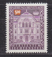 Liechtenstein 1989 Dienstmarke 5Fr. ** Mnh (33951) - Dienstmarken