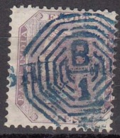 8p No Watermark ,1860 Eight Pies Mauve,  British East India Used - 1858-79 Compagnie Des Indes & Gouvernement De La Reine