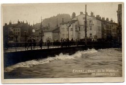 88 ( Vosges ) - CARTE PHOTO - EPINAL -  Crue De La Moselle 24 Decembre 1919 - Epinal