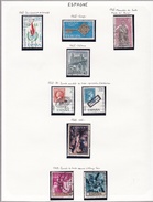 Espagne - Collection Vendue Page Par Page - Timbres Oblitérés/neufs * (avec Charnière) - Qualité B/TB - Gebraucht