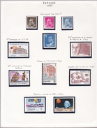 Espagne - Collection Vendue Page Par Page - Timbres Oblitérés/neufs * (avec Charnière) - Qualité B/TB - Unused Stamps
