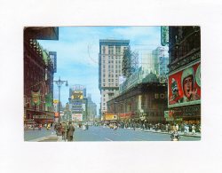 66188    Stati  Uniti,  Times Square,  The Great White Way,  Broadway, VG  1964 - Time Square