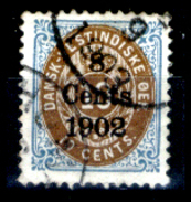 Antille-Danesi-F058 - 1902: Yvert & Tellier N. 23 - Privo Di Difetti Occulti - - Dänische Antillen (Westindien)