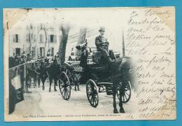 CPA Fêtes Franco-Italiennes - Sortie De La Préfecture Salut Au Drapeau TOULON 83 - Toulon