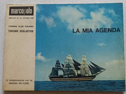 AGENDA TOURING MARCO POLO-  EDIZIONE OTTOBRE  1965 ( CART 77) - Altri & Non Classificati