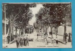 CPA 73 - Tramway Avenue Vauban TOULON 83 - Toulon