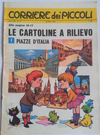 CORRIERE  DEI  PICCOLI   N.  12  DEL    20 MARZO 1966 ( CART 64) - Prime Edizioni