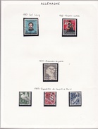 Allemagne - Collection Vendue Page Par Page - Timbres Oblitérés/neufs * (avec Charnière) - Qualité B/TB - Used Stamps