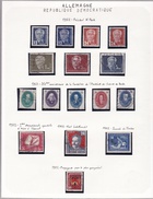 Allemagne - Collection Vendue Page Par Page - Timbres Oblitérés/neufs * (avec Charnière) - Qualité B/TB - Gebraucht