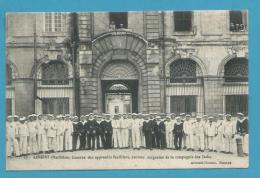 CPA - Caserne Des Apprentis Fusilliers - Ancins Magasins De La Cie Des Indes LORIENT 56 - Lorient