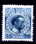 Antille-Danesi-F072 - 1915-1917: Yvert & Tellier N. 47 - Privo Di Difetti Occulti - - Danemark (Antilles)