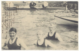 Cpa Natation, Championnat De France, Clevenot, Decuipper, Vasseur    ((S.1340)) - Zwemmen