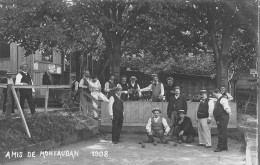 Montauban    82     Joueurs De Boules  Pétanque. Les Amis De Montauban    (carte Photo) - Montauban