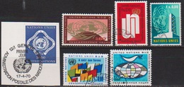 UNO Genf 1970 MiNr.9 - 14 O  Gest. Jahrgang 1970 Komplett ( 3952 ) - Usados