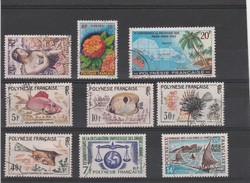 LOT 101 POLYNESIE N° 11-15-18-19-20-21-25-39 Oblitérés - Collections, Lots & Series