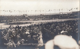 TORINO_Inaugurazione "STADIUM" 1911_Esercizii Ginnastici- -ORIGINALE 100% - Inwijdingen