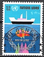 UNO Genf 1974 MiNr. 45 O Gest. Seerechtskonferenz ( 4002 ) - Used Stamps