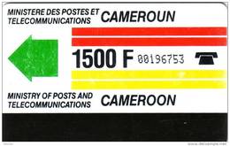 CAMEROUN FIRST CARD 1500F UT - Kameroen