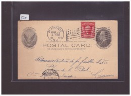 USA - GANZSACHE - CARTE ENTIER POSTAL - 1901-20