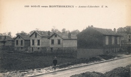 ( CPA 95 )  SOISY-SOUS-MONTMORENCY  /  Avenue D'Alembert - - Soisy-sous-Montmorency