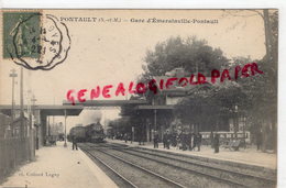 77 - PONTAULT - GARE D' EMERAINVILLE PONTAULT - Pontault Combault