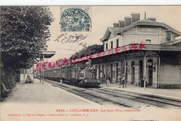 77 - COULOMMIERS - LA GARE  VUE INTERIEURE -  1904 - Coulommiers