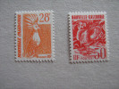 NOUVELLE CALEDONIE    P 587 /588  * *    CAGOU - Unused Stamps