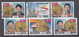 Corée Du Nord 1992  Mi.nr: 3367-3372 Goldmedaillengewinner  Oblitérés / Used / Gest. - Corea Del Norte