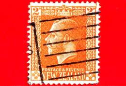 NUOVA ZELANDA - New Zealand - Usato - 1919 - Giorgio V - King George V - 2 - Usati