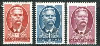 HUNGARY-1951.- Maxim Gorky Cpl.Set MNH!! Mi 1170-1172 - Nuevos