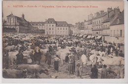 BA / AUTUN (71) Foire Du 1er Septembre . Une Des Plus Importantes De France (en L'état) - Mercados