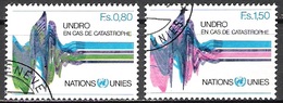 UNO Genf 1979 MiNr.81 - 82 O Gest. UNDRO (  4011 ) - Oblitérés