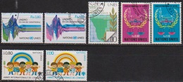 UNO Genf 1979 MiNr.81 - 87 O  Gest. Jahrgang 1979 Komplett ( 4012  ) - Usati