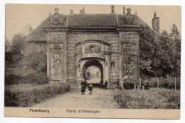 PHALSBOURG--Porte De France (rebaptisée Porte D'Allemagne Pendant L'Occupation)  N° 2210  éd  Braun ...pas Très Courante - Phalsbourg