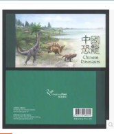 Hong Kong China Prestige Stamp Booklet: 2014 Chinese Dinosaurs - Booklets