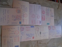 D144527 HUNGARY-SVEJK Restaurant 11  Postcard  -franking Machine   24-95 Ft  2000's  Budapest  Érd Kunszentmárton Zugló - Used Stamps