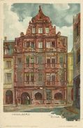 AK Heidelberg Hotel Zum Ritter Künstlerlitho Mutter ~1900 #01 - Mutter, K.