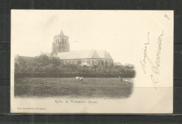 208e * WORMHOUT * EGLISE DE WORMHOUT ( NORD ) * 1901  **!! - Wormhout