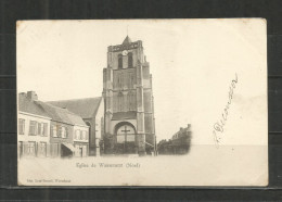 211e * WORMHOUT * EGLISE DE WORMHOUT ( NORD ) * 1901  **!! - Wormhout