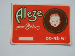 Etiquette De Aleze Pour Bébés DO-RE-MI. 15,5cm/10,5cm. - Etiquettes