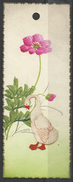 Soviet Union, Moscow, HNY, A Swan With A Giant Flower, Hand Painted,  1966. - Nouvel An