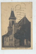 Chanteloup-les-Vignes (78) : Le Poste électrique Au Niveau De L'abside De L'église En 1932  PF. - Chanteloup Les Vignes