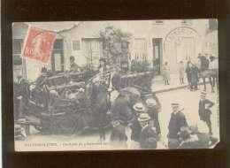 53 Villaines La Juhel Cavalcade Du 4 Septembre 1910 édit. Chaudron , Animée Fête Voir état - Villaines La Juhel