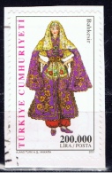 TR+ Türkei 2001 Mi 3253 Frauentracht - Used Stamps